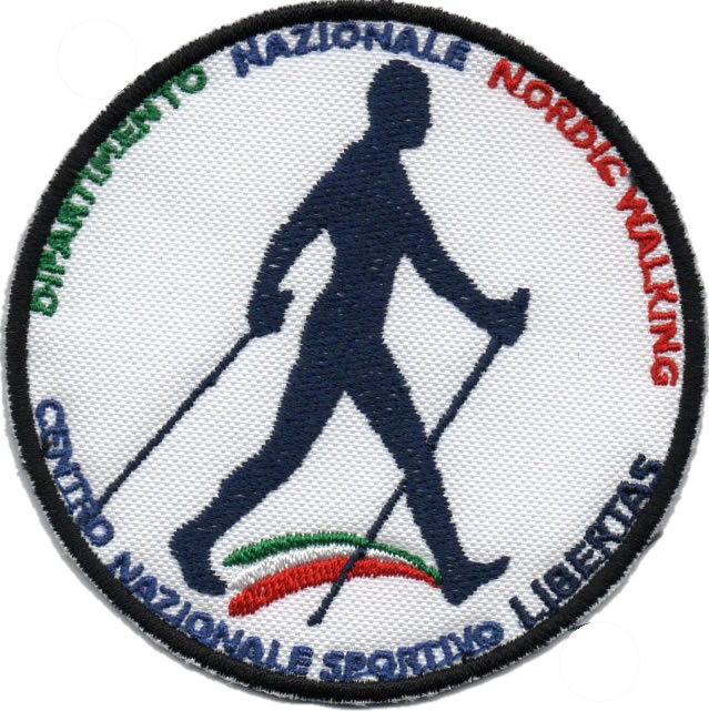 Distintivo Dipartimento Nazionale Nordic Walking Ricamato
